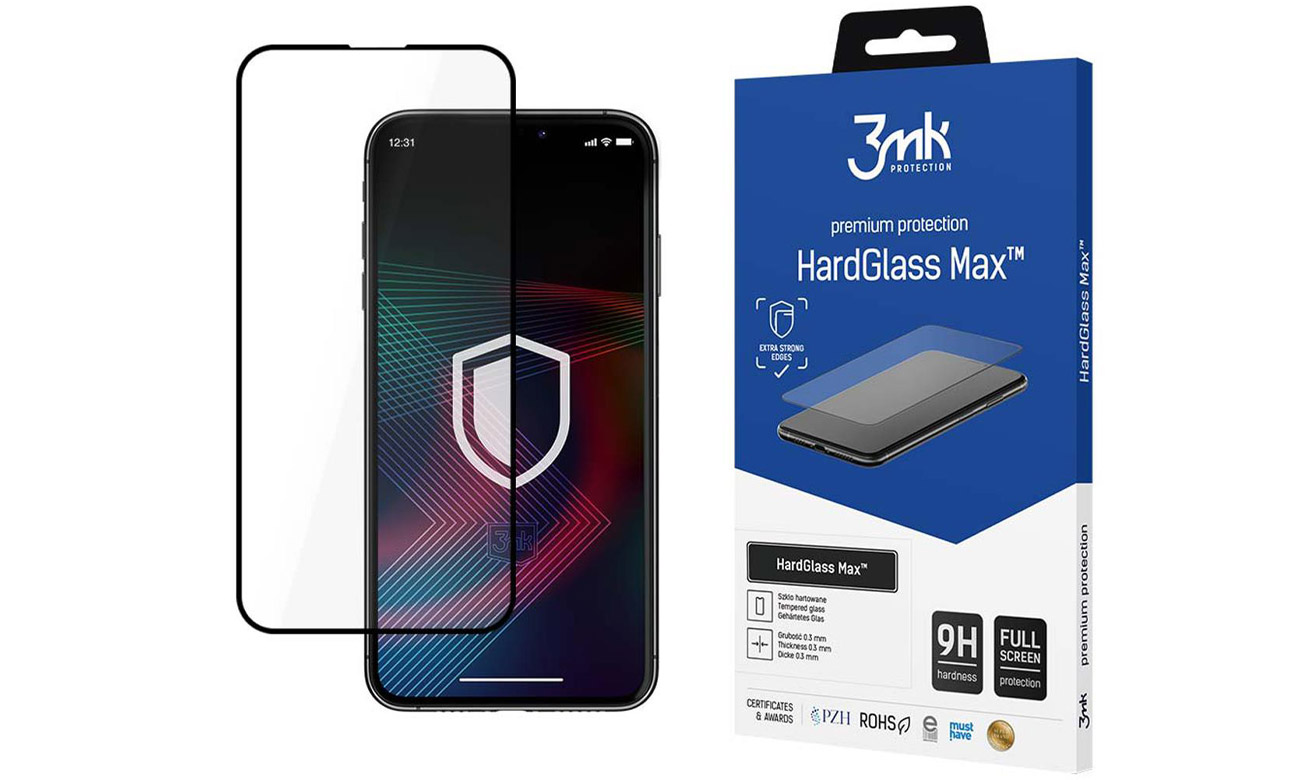 3mk HardGlass MAX do iPhone 14 Folie i szkła na smartfony Sklep